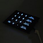 MKA-16-NLBF Professional Industrial Keypad with 16 Keys with Backlight - Image 3
